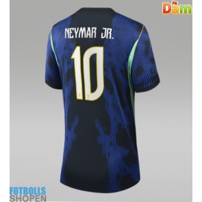 Billiga Brasilien Neymar Jr #10 Bortatröja Dam VM 2026 Kortärmad
